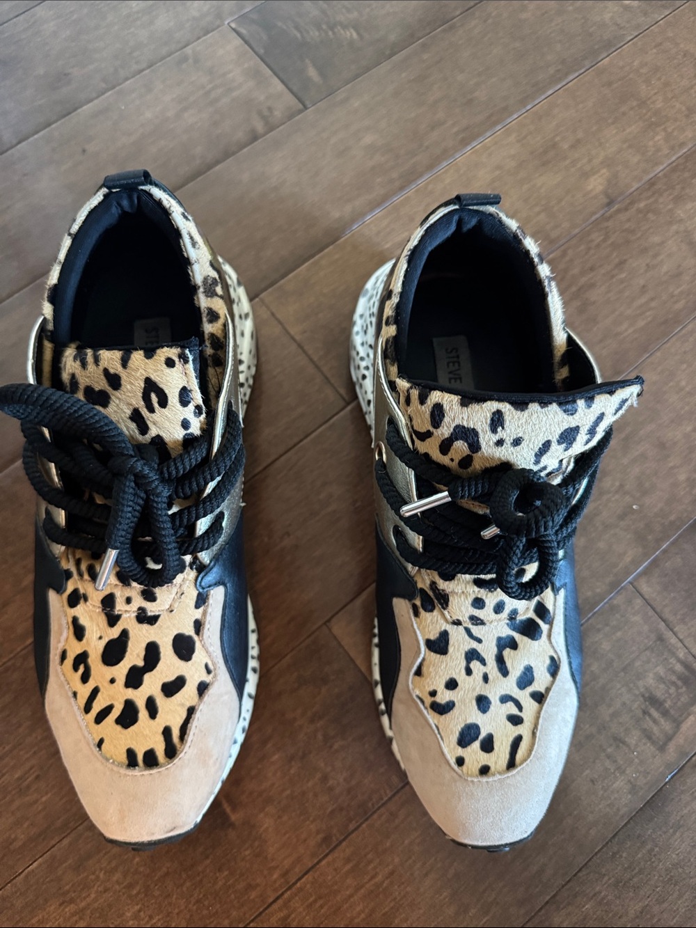 Steve Madden Cliff Animal Women’s Leopard Print Sneakers